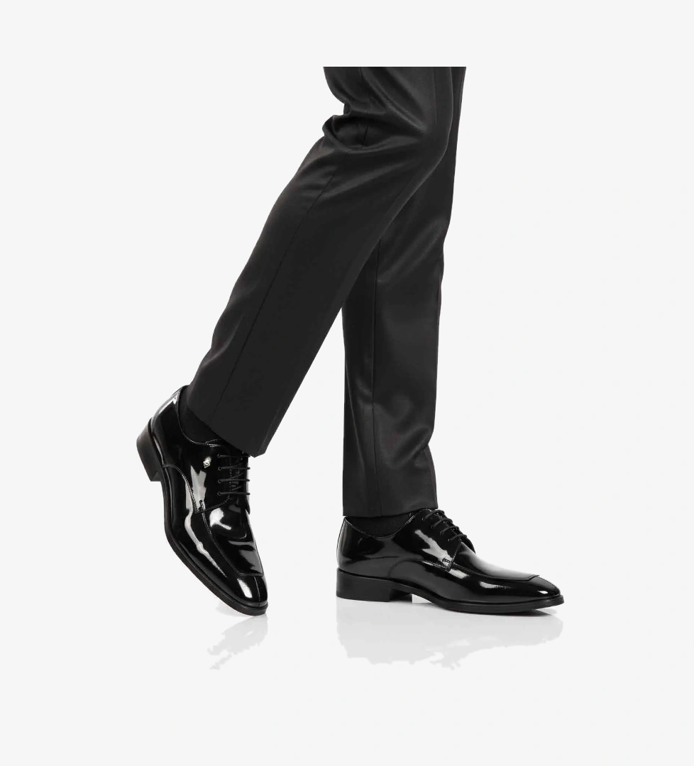 Fosco Siyah Hakiki Deri Erkek Klasik Ayakkabı 3265 M model görseli