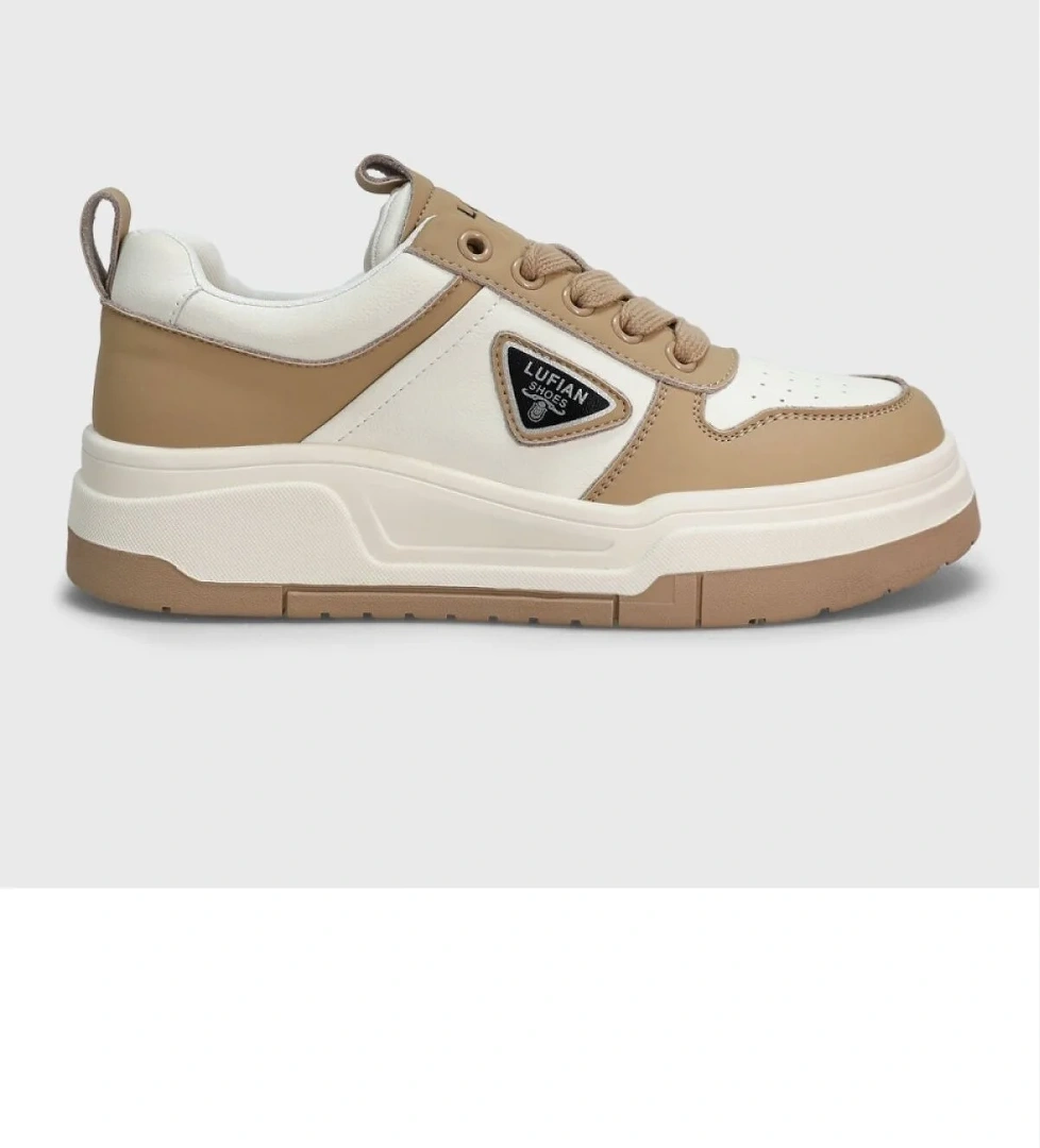 Lufian Lufıan Jennıfer Bej Deri Kadın Spor Ayakkabı 122230050 model görseli