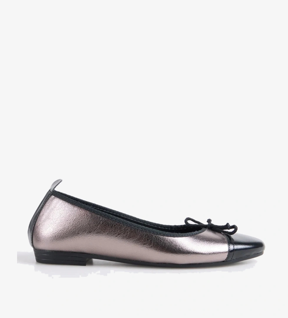 F By Fabrika F By Fabrika Gri Antrasit Kadın Babet RATA | Flo Gri - 1. görsel