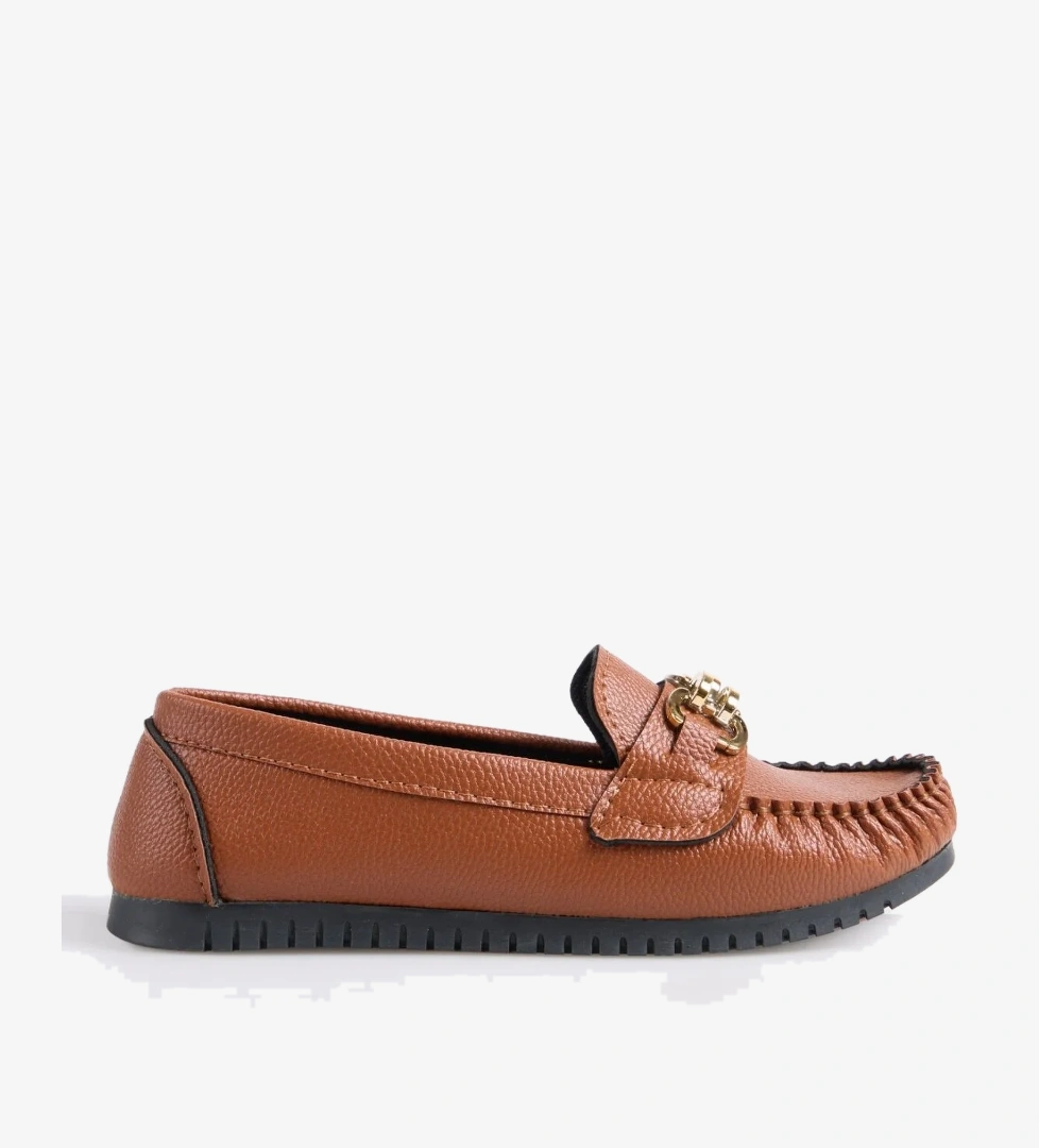 F By Fabrika F By Fabrika Kahverengi Kahve Kadın Loafer INEL Casual Ayakkabı | Flo Kahverengi - 1. görsel