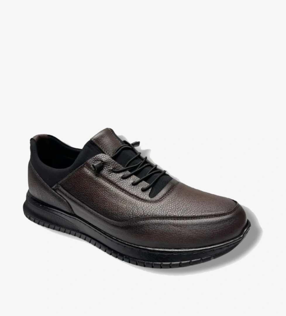 Birkan Birkan Kahverengi 608-26 Hakiki Deri Anatomik Casual Erkek Ayakkabı Casual Ayakkabı | Flo Kahverengi - 1. görsel
