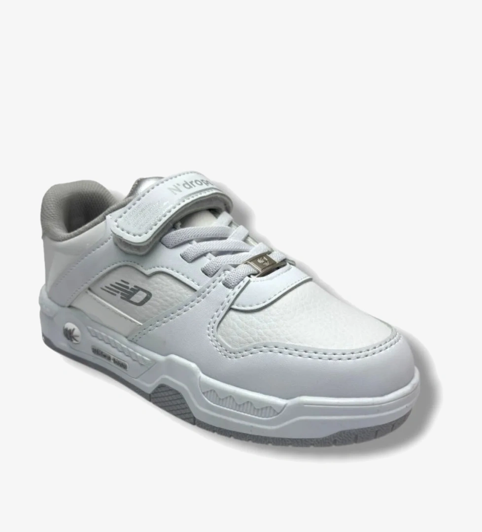 Ndrops 012-26 Deri Cırt Bantlı Çocuk Sneaker 31-35 model görseli