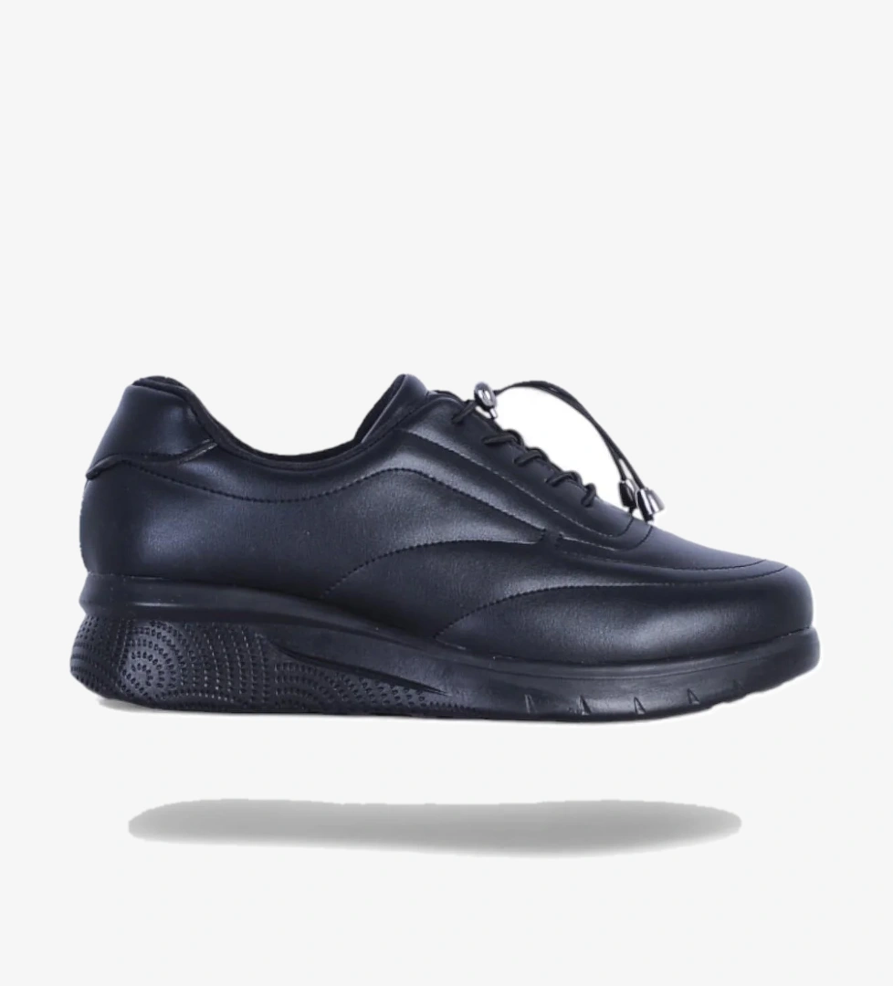 Ayakcenter Elmisa 059 Siyah Kadın Casual Ayakkabı model görseli