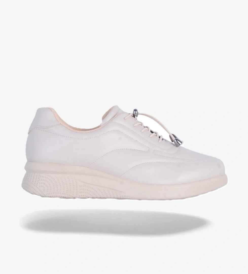 Ayakcenter Elmisa 059 Krem Kadın Casual Ayakkabı model görseli