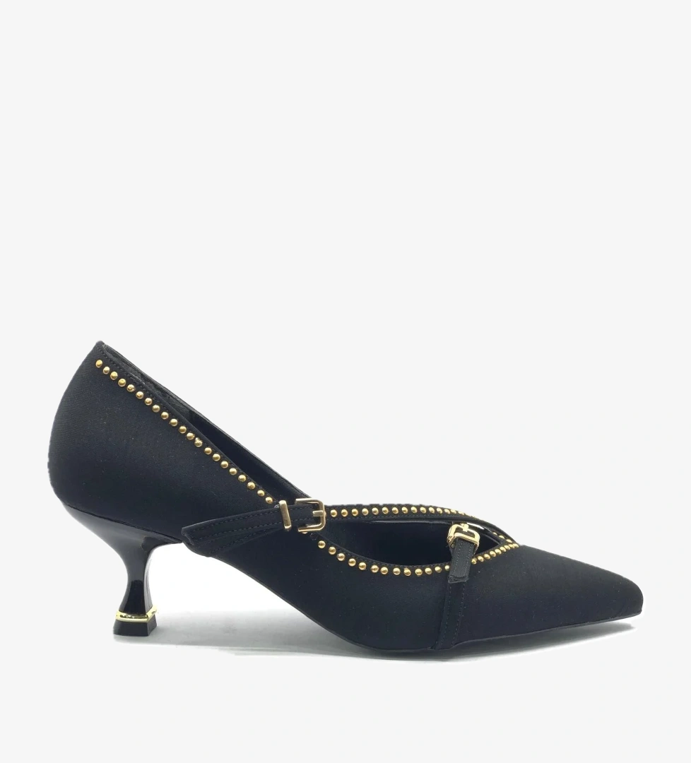 Feles Zımba Toka Detaylı Stiletto Kadın Ayakkabı model görseli