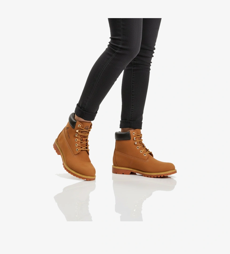 Tarçın Nubuk Hakiki Deri Kaymaz Taban Unisex Bot Empresa G