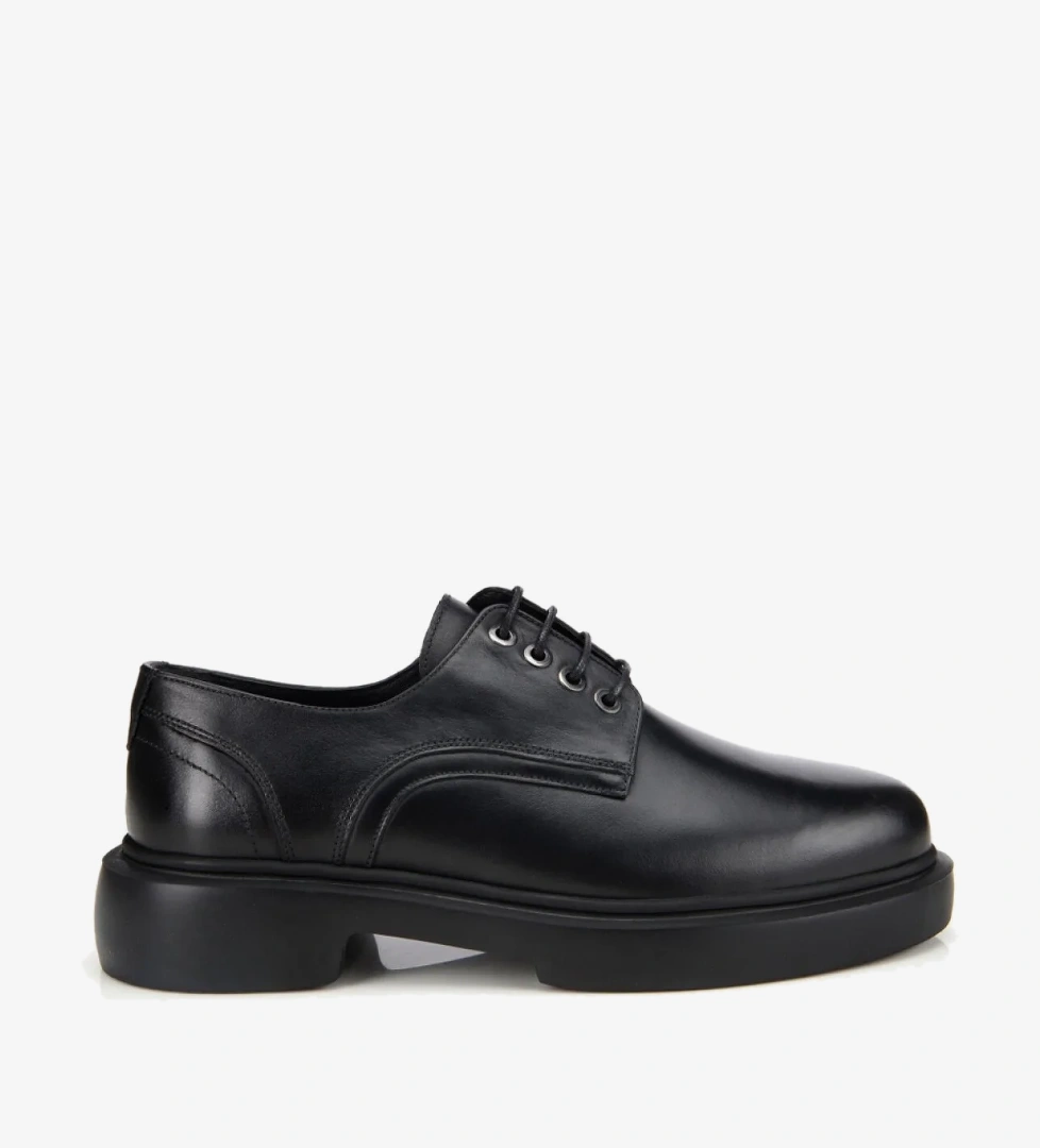 Hotiç Kahverengi Hotiç Deri Erkek Bağcıklı Günlük Ayakkabı