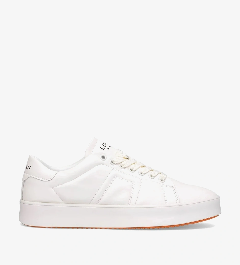 Lufian Lufian Beyaz 112230227 Zeus Sneaker Erkek Deri Ayakkabı Flo'da! Beyaz - 1. görsel