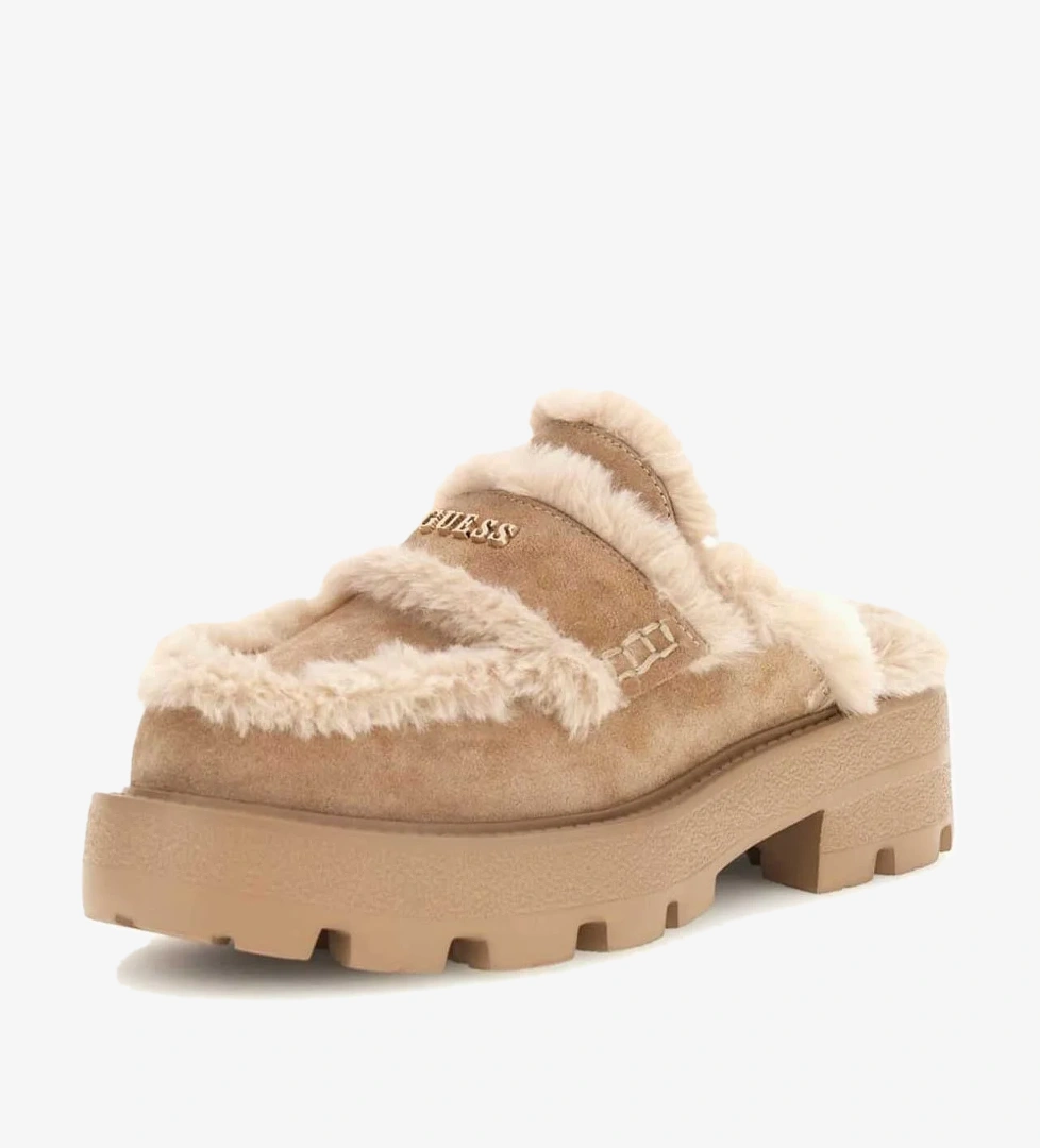 Yaneta Kadın Deri Karışımlı Terlik - Görsel 1