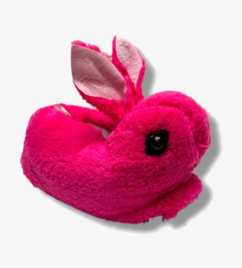 159-26 Termal Tavşan Figürlü Kız Çocuk Panduf 30-35 - Görsel 1