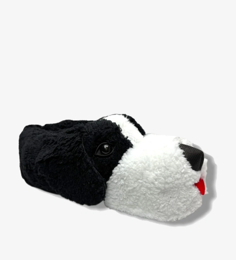 162-26 Termal Köpek Figürlü Erkek Panduf - Görsel 1