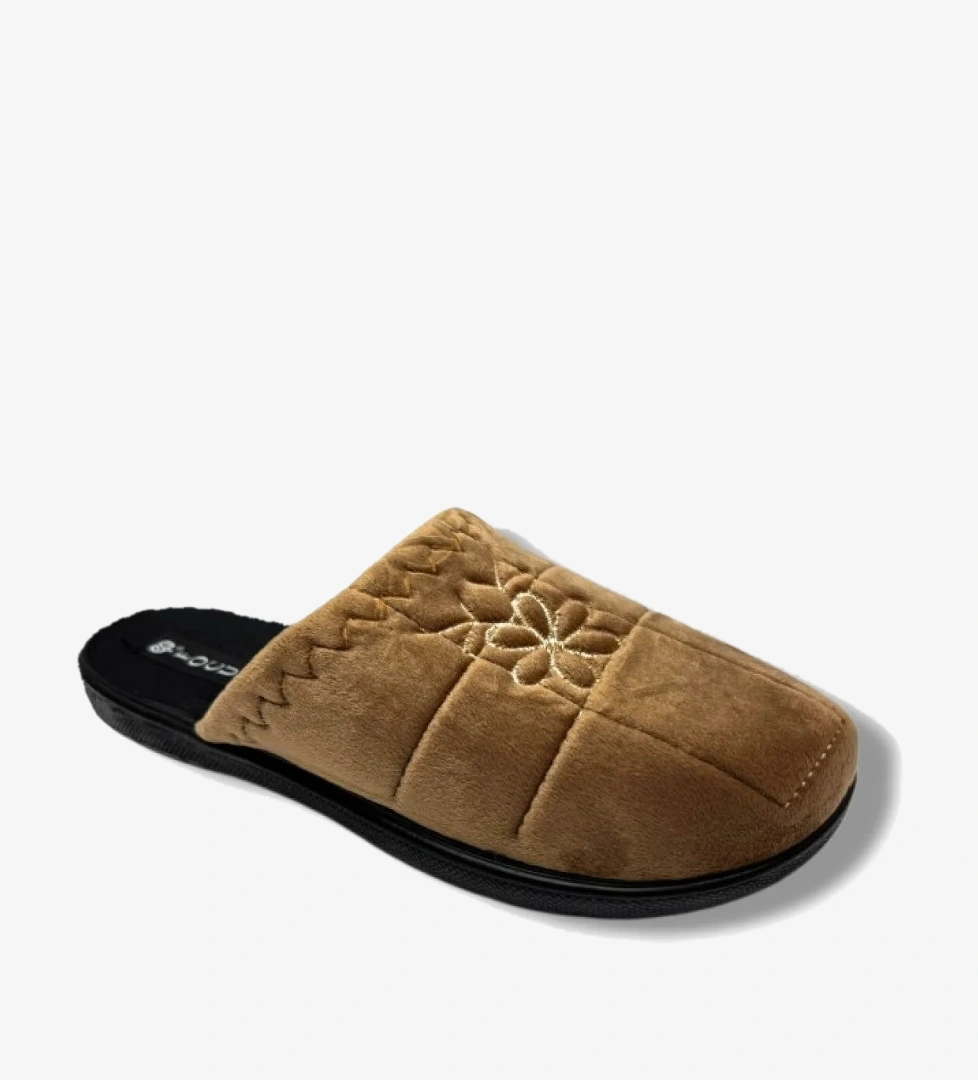 Focux 217-26 Papatya Desenli Kadın Ev Terlik 37-41