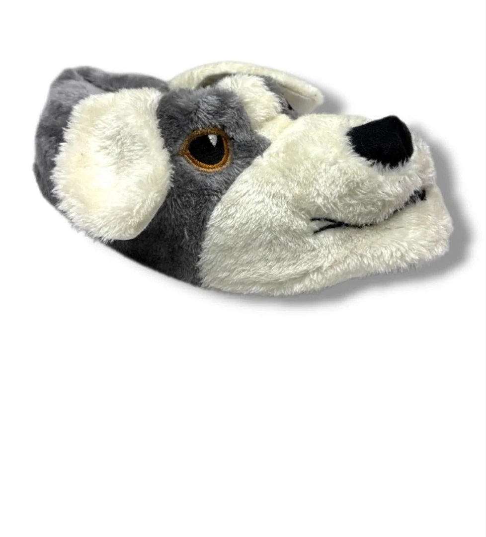 161-26 Termal Köpek Figürlü Erkek Panduf 42-44 - Görsel 1