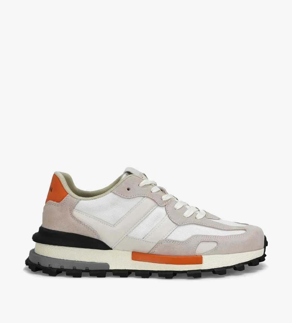 111230272 Auke Erkek Hakiki Deri Klasik Sneaker Taş