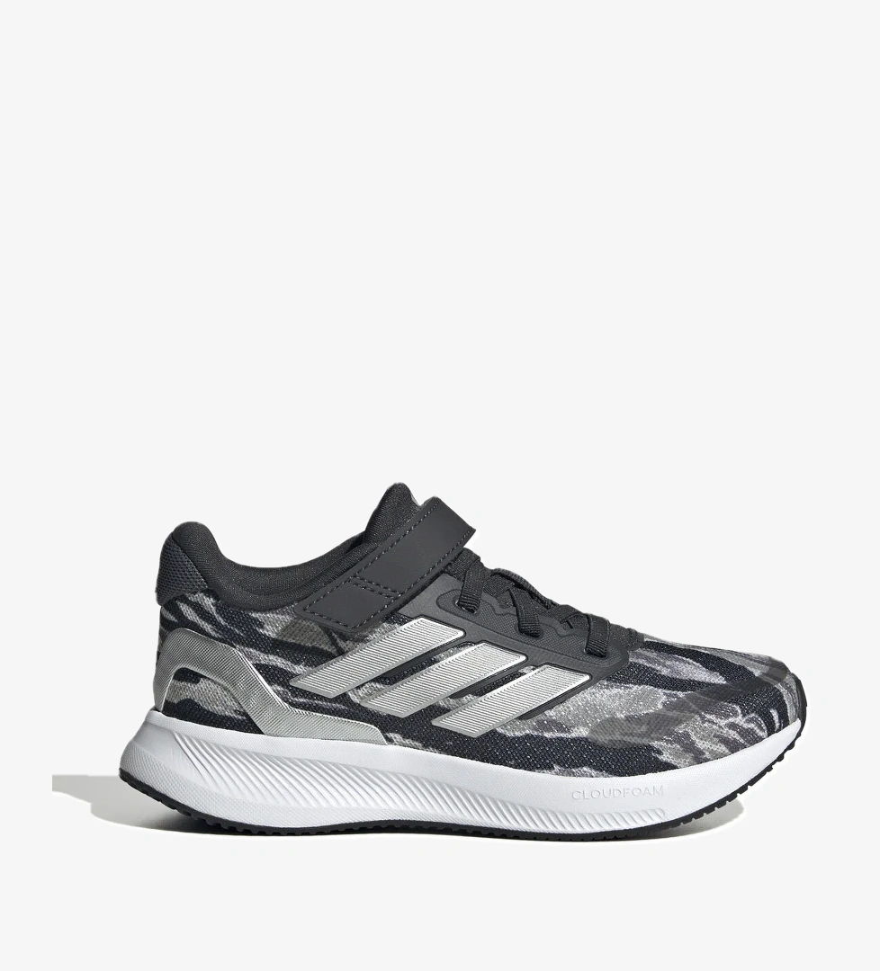 adidas RUNFALCON 5 EL C GRI Erkek Çocuk Spor Ayakkabı