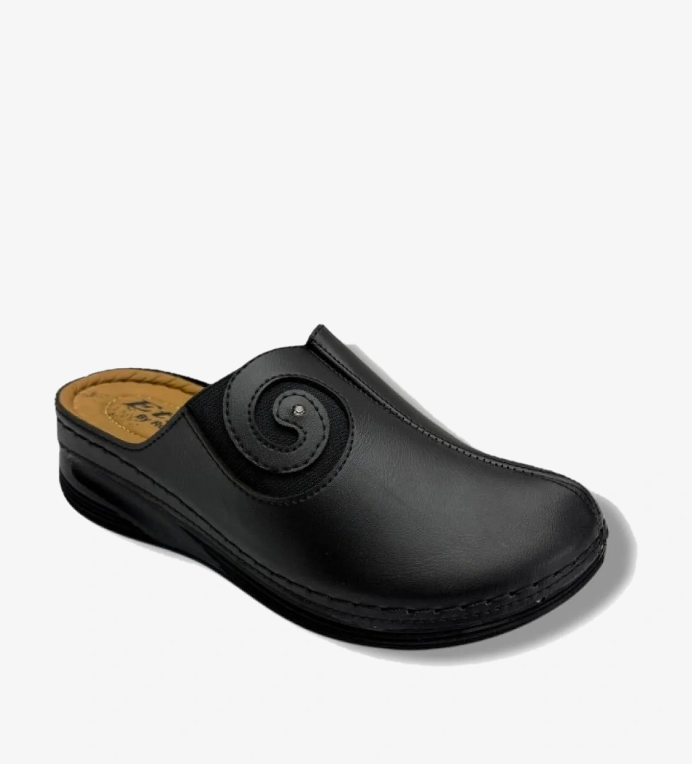 Royal Poli 725-26 Cilt Deri Anatomik Sabo Kadın Terlik model görseli