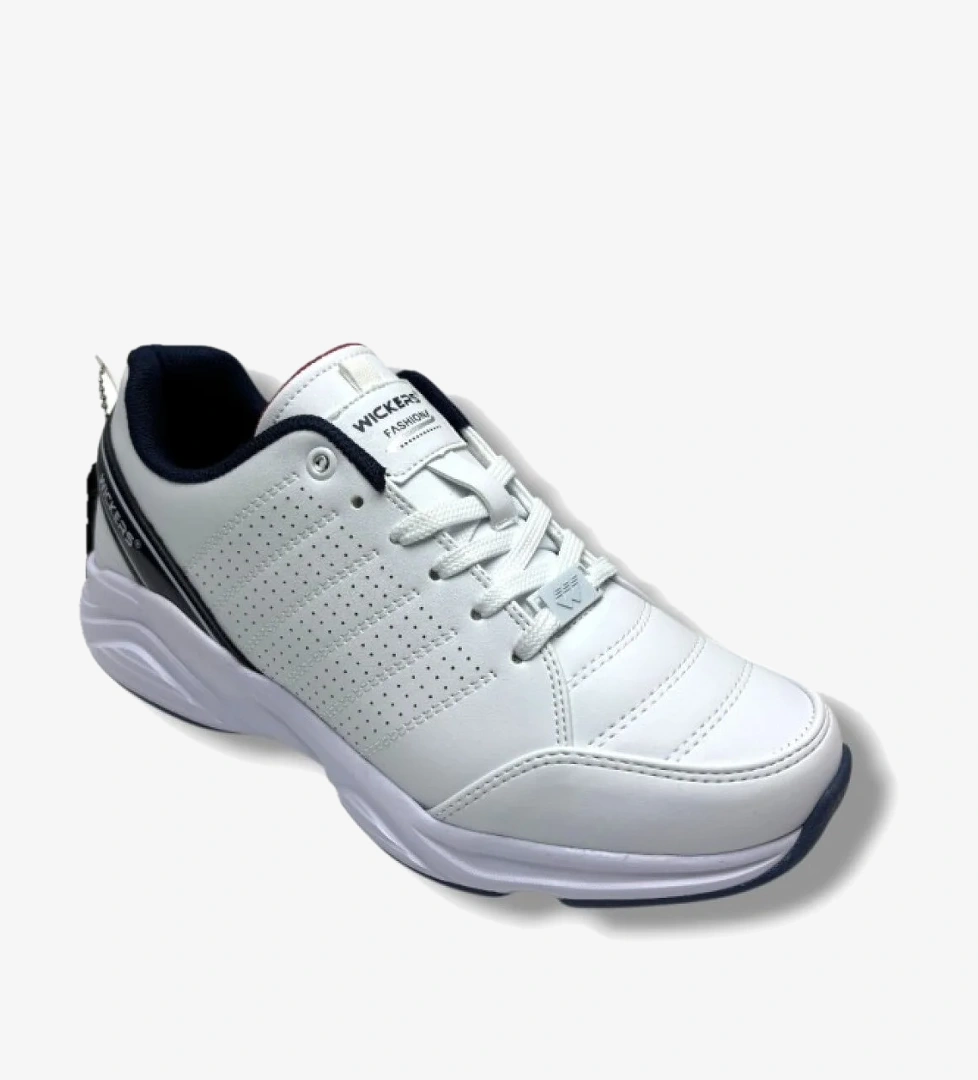 Wi̇ckers Wickers 2353-26 Cilt Deri Anatomik Erkek Sneaker Beyaz Laci model görseli