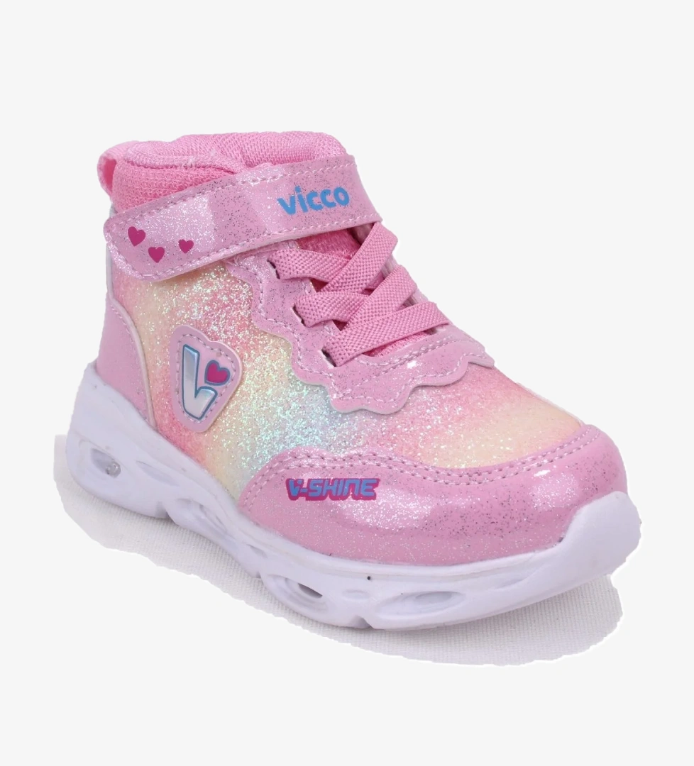 Poni 946B25K430 Pembe Ortopedik Günlük Kız Çocuk Spor Bot - Görsel 1