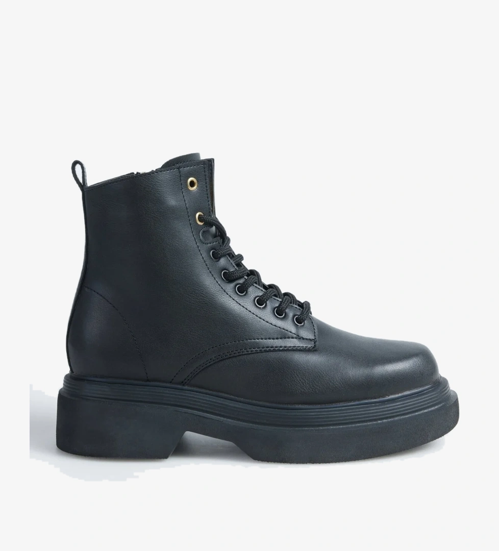 Fabrika Fabrika Siyah Kadın Bot COSTANZA | Flo Siyah - 1. görsel