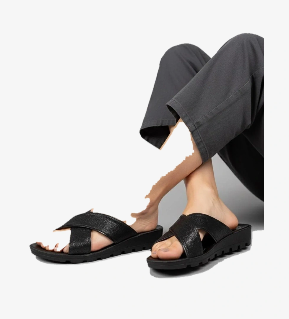 15078 Yazlık Hafif Rahat Taban Kadın Terlik - Görsel 1