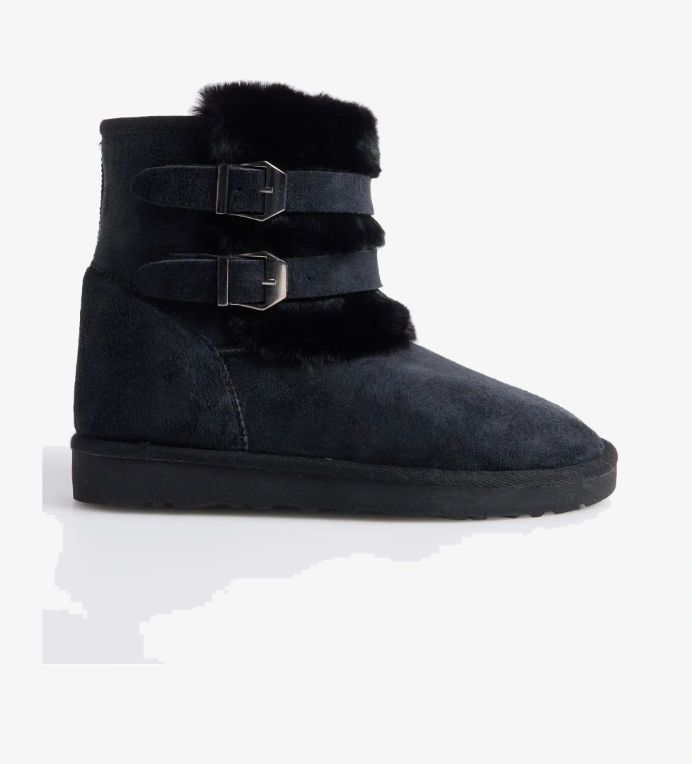 F By Fabrika F By Fabrika Siyah Kadın Bot NIBO | Flo Siyah - 1. görsel