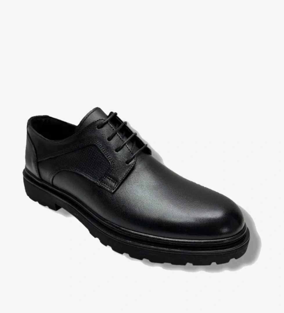 Cakgo 2007-26 Hakiki Deri Anatomik Taban Bağcıklı Erkek Ayakkabı model görseli