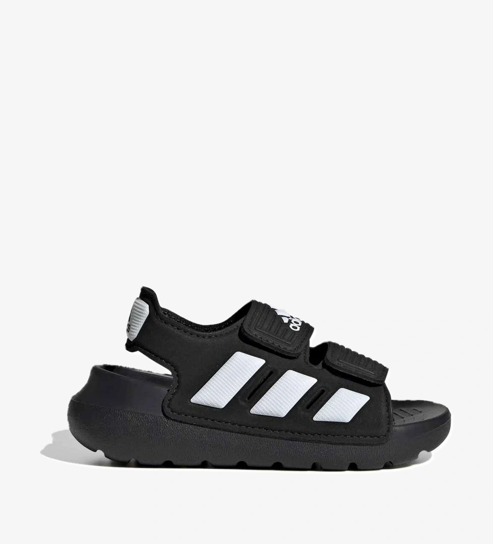Adidas Altaswim 2.0 Bebek Beyaz Siyah Sandalet model görseli