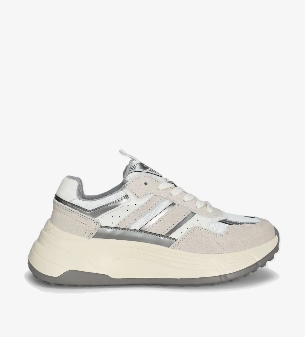 Lufian Kadın Martına Sneaker Ayakkabı 122230033 Beyaz model görseli