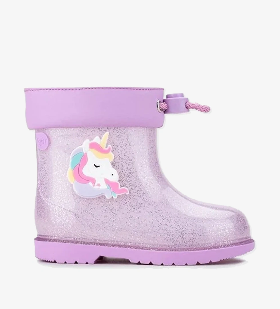 Kız Çocuk Yağmur Çizmesi W10339 LİLA