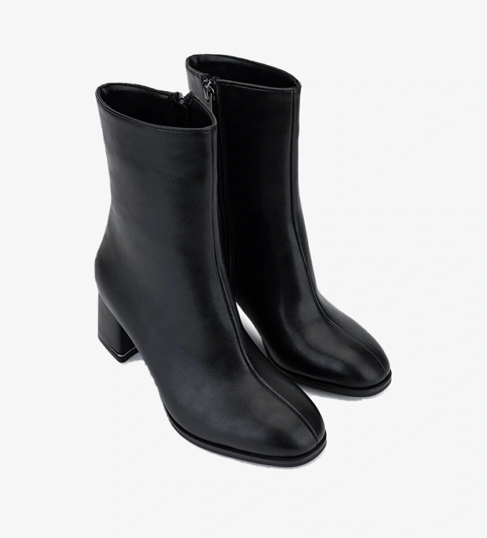 Punto 336574 Kadın Siyah Topuklu Bot model görseli