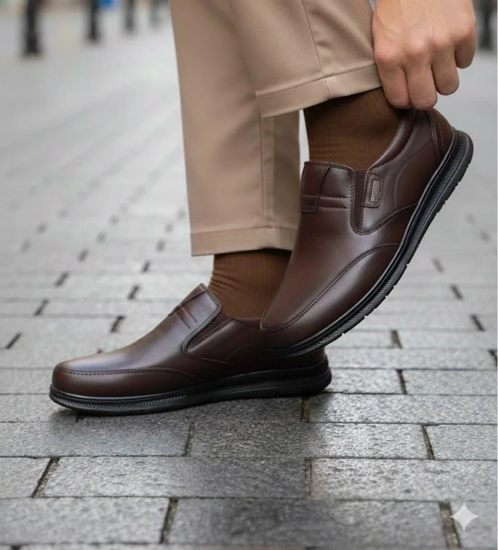 Mehmet Mete 42360 Face Anatomik Topuk Destekli Yumuşak Hakiki Deri Erkek Ayakkabı model görseli