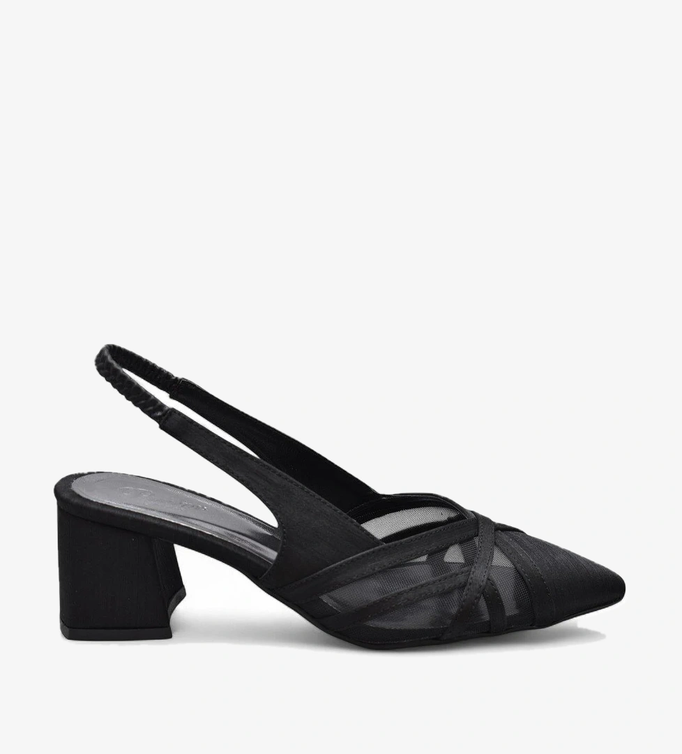 6521 4cm Kadın Topuklu Ayakkabı Stiletto Abiye Düğün Nişan Ayakkabısı - Görsel 1