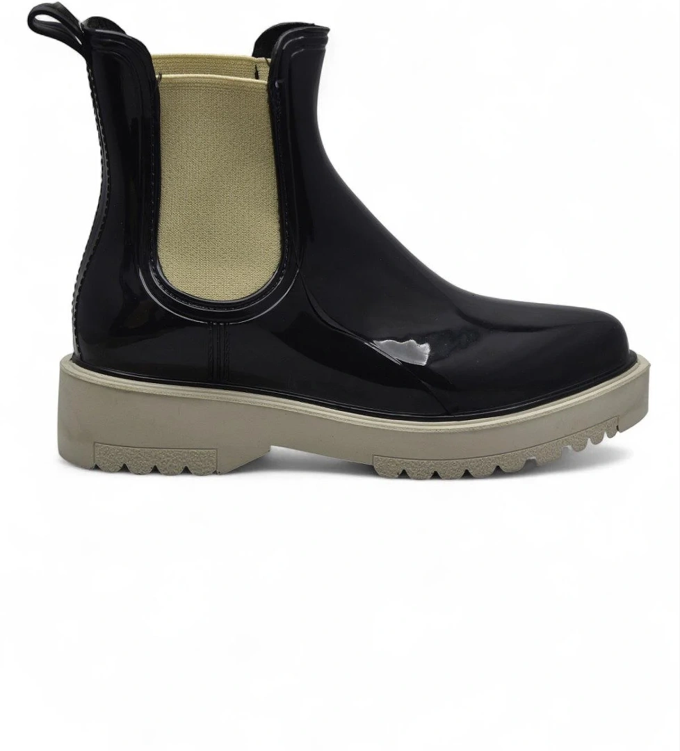 300-50 Ortopedik Taban Lastikli Günlük Kadın Bot Plastik Bot SU GEÇİRMEZ Kadın Bot