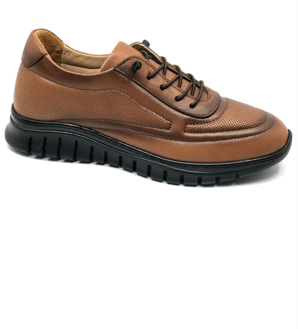 Alfalotti 1245 Hakiki Deri Ortopedik Kadın Casual Ayakkabı