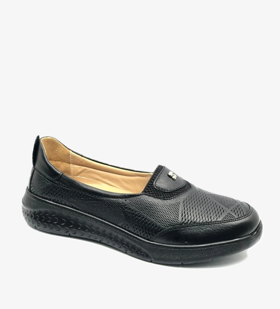 Alfalotti 401 Hakiki Deri Ortopedik Kadın Casual Ayakkabı