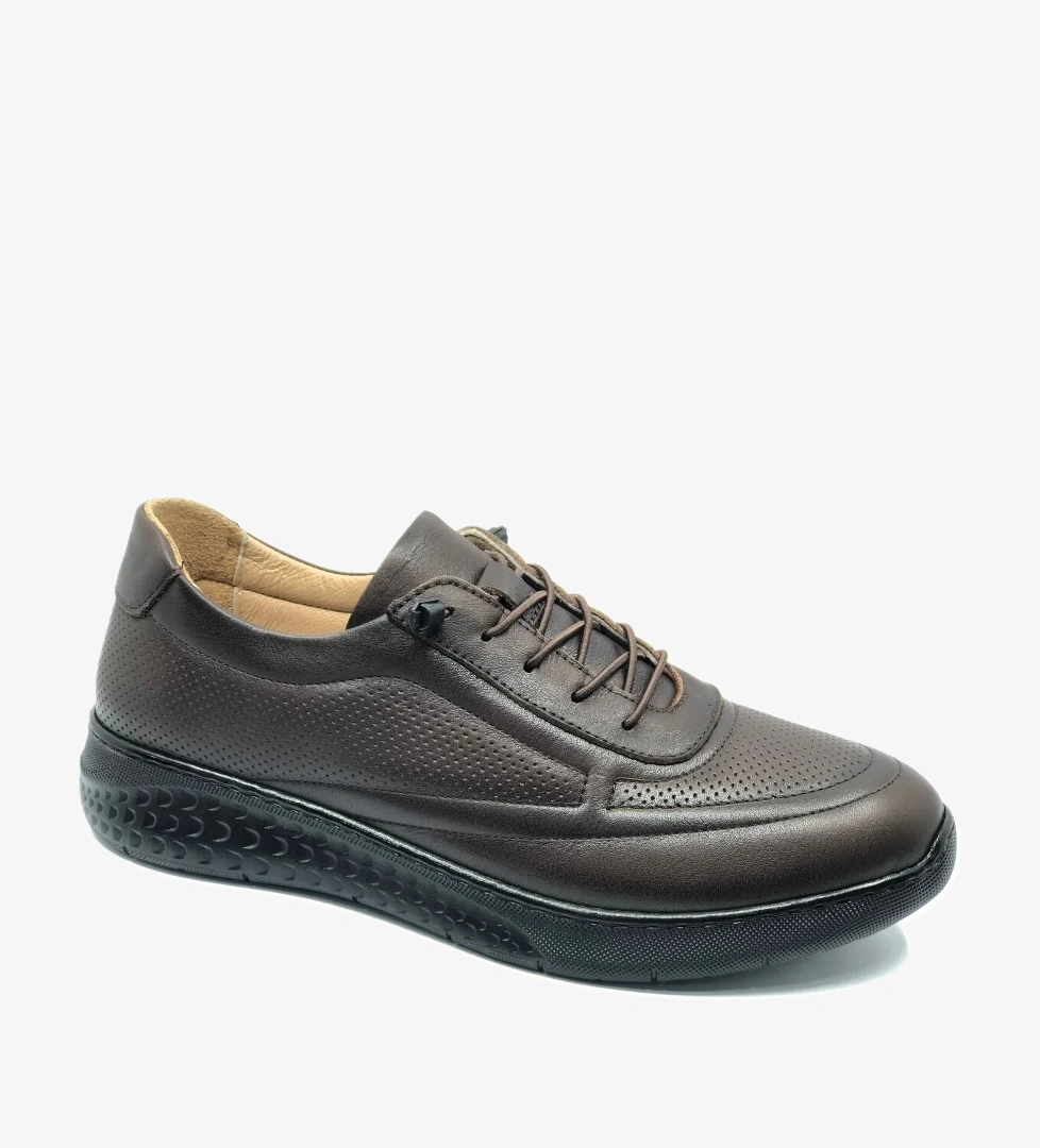 Alfalotti 123245 Hakiki Deri Ortopedik Kadın Casual Ayakkabı - Görsel 1