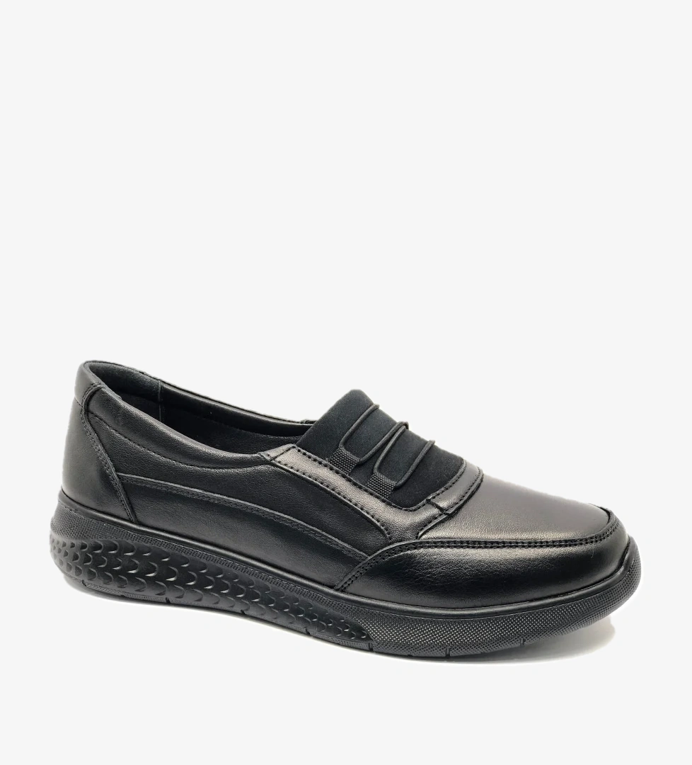 Alfalotti 563481 Hakiki Deri Ortopedik Kadın Casual Ayakkabı - Görsel 1