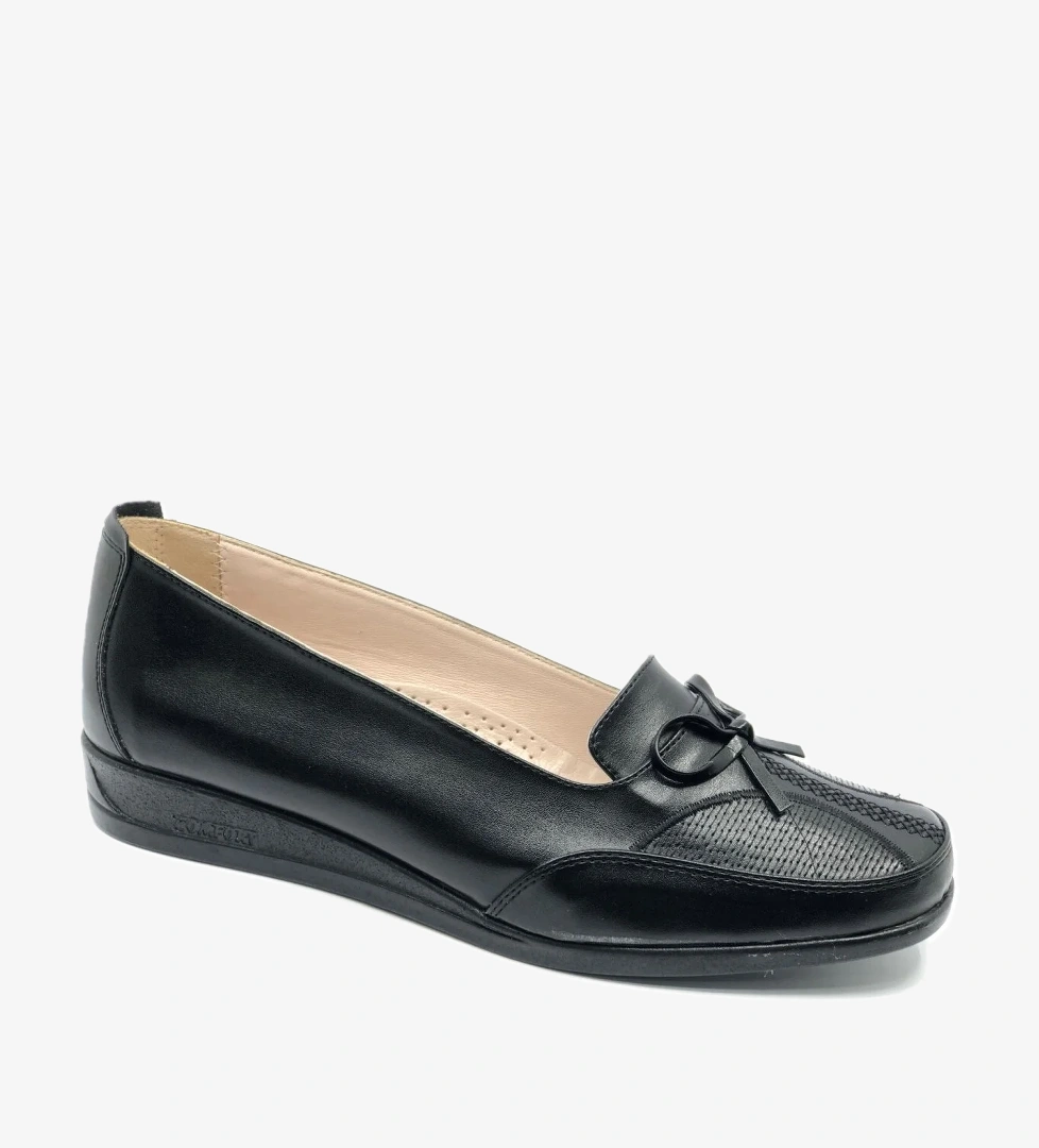 Kocamanlar 049101 Dr.Tavsiyeli İçi %100 Deri 41-42 numara Anne Kadın Babet Ayakkabı model görseli