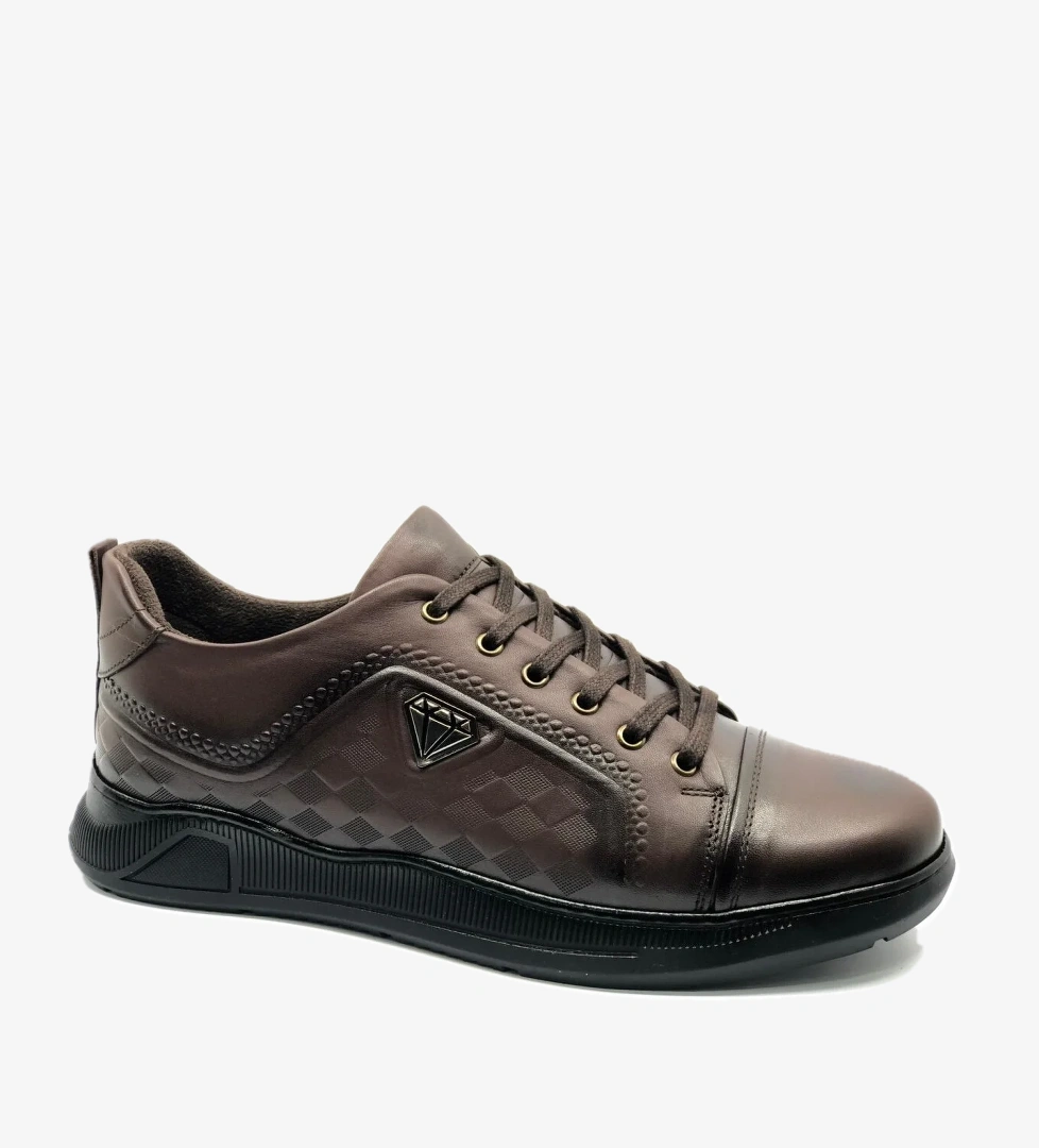 9022 Hakiki Deri Erkek Casual Ayakkabı - Görsel 1