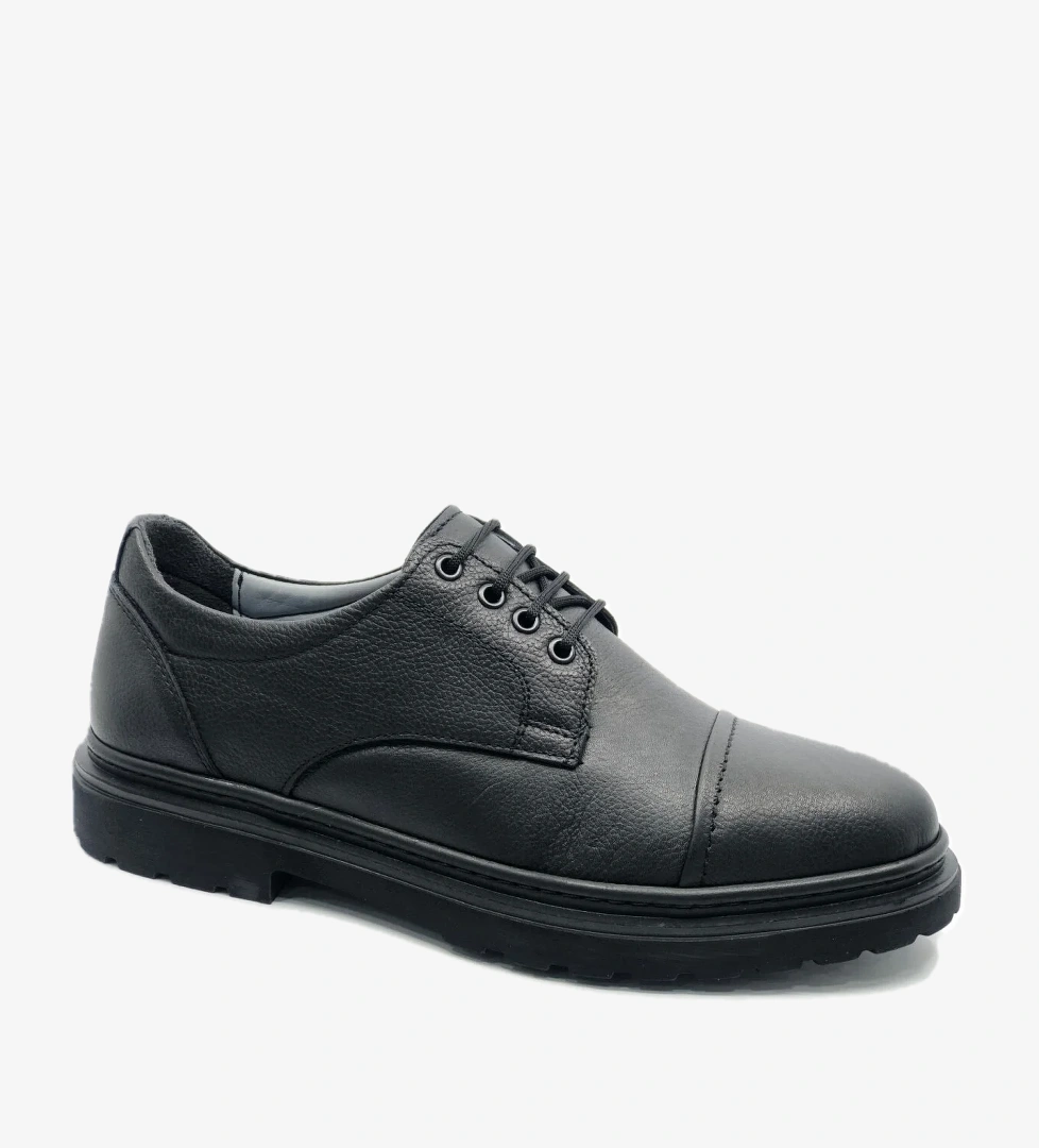 02 Hakiki Deri Ortopedik Erkek Casual Ayakkabı