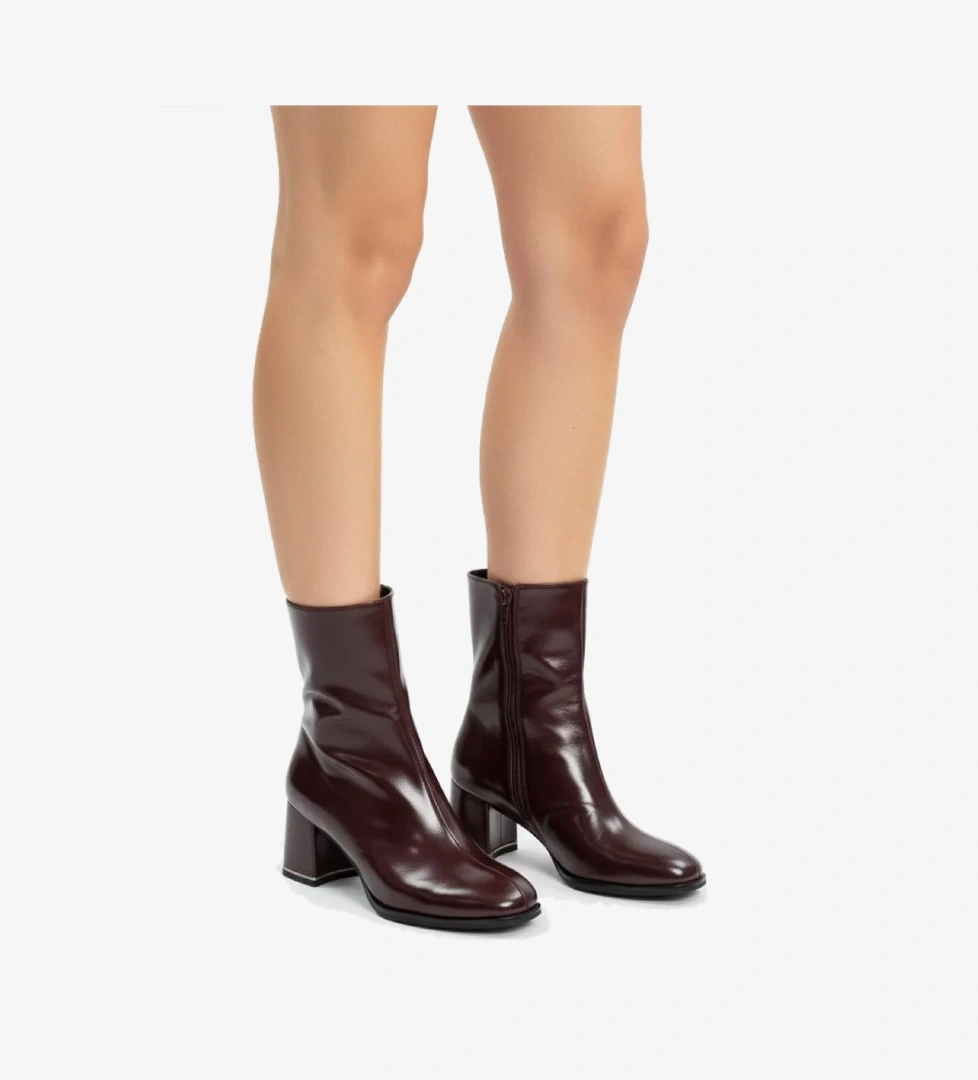 336574 Kadın Siyah Topuklu Bot - Görsel 1