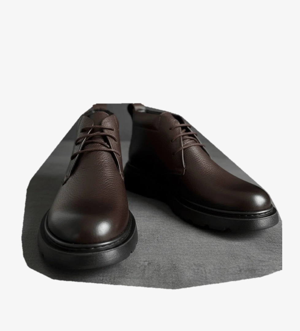 HENRY Garantili Bağcıklı Hakiki Deri Rahat Taban Erkek Chelsea Bot