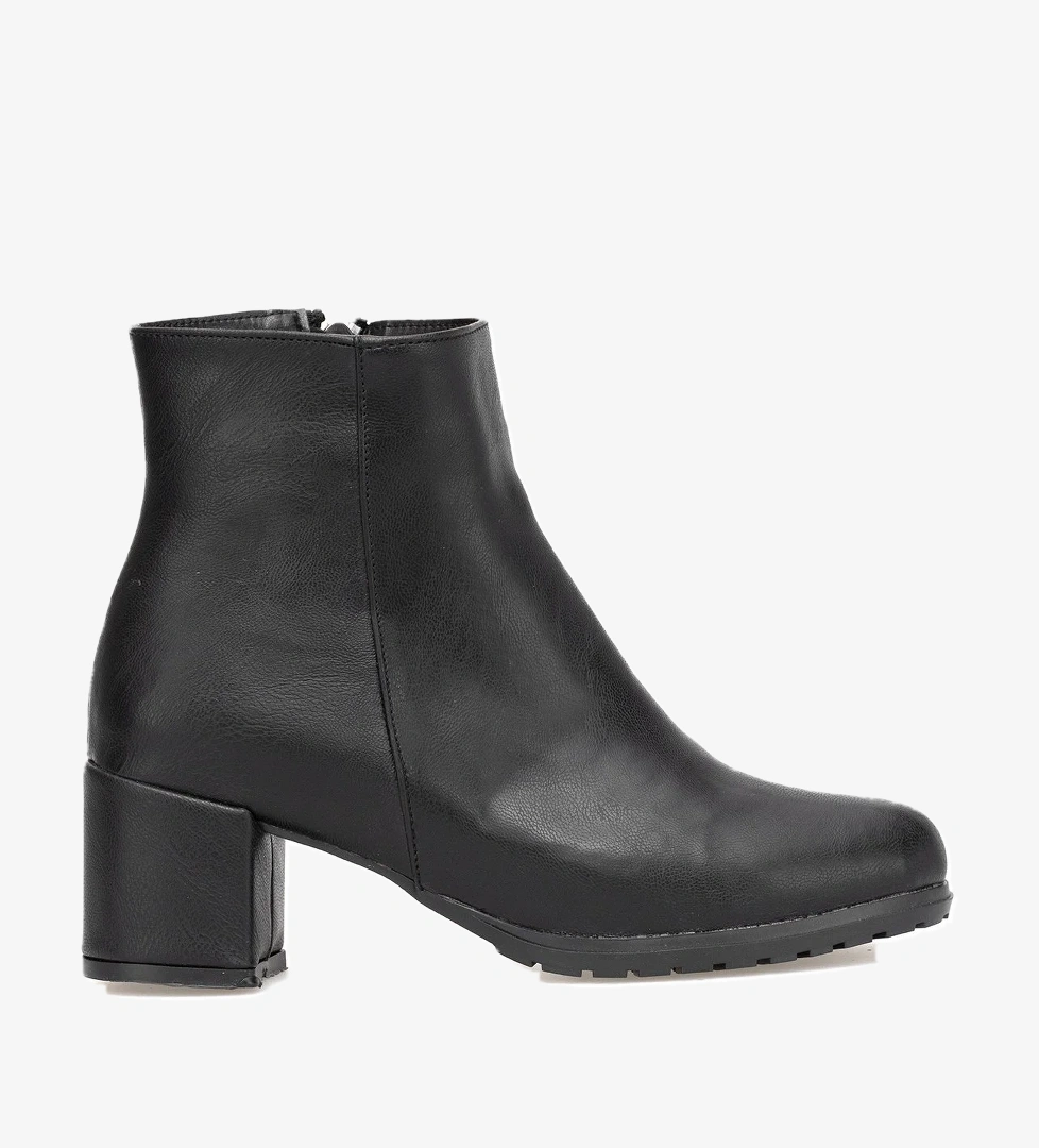 Ayakkabı Fuarı Elit OZRON635C Kadın Topuklu Bot Siyah model görseli