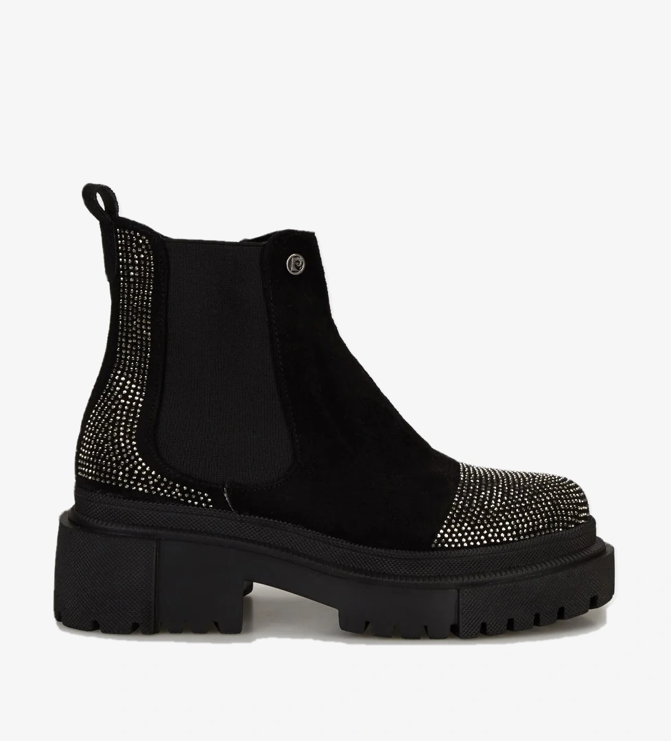 Pierre Cardin Bayan Bot PC55085 SİYAH SÜET model görseli