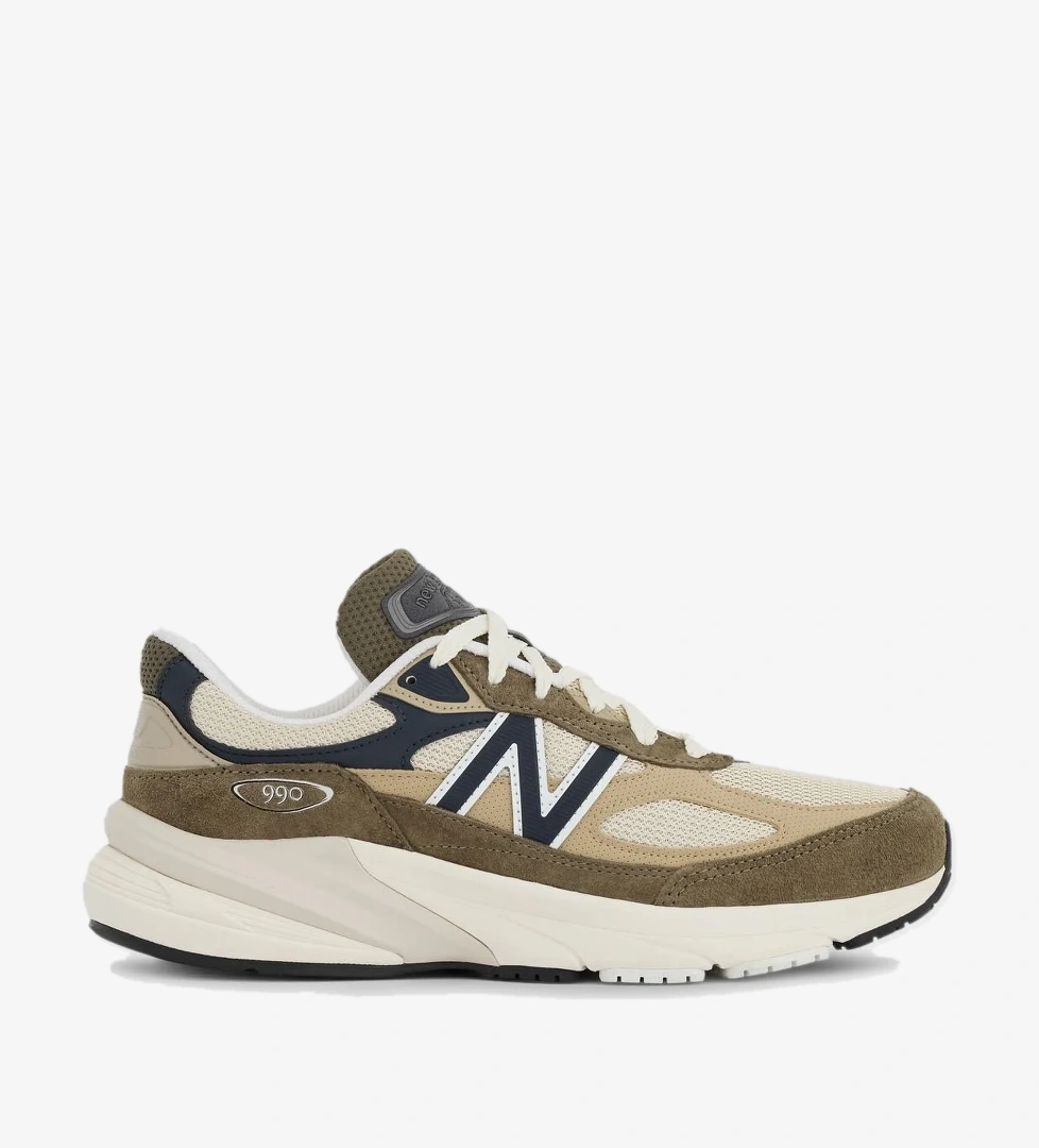 New Balance Erkek Ayakkabı U990WO6 HAKİ-BEJ model görseli