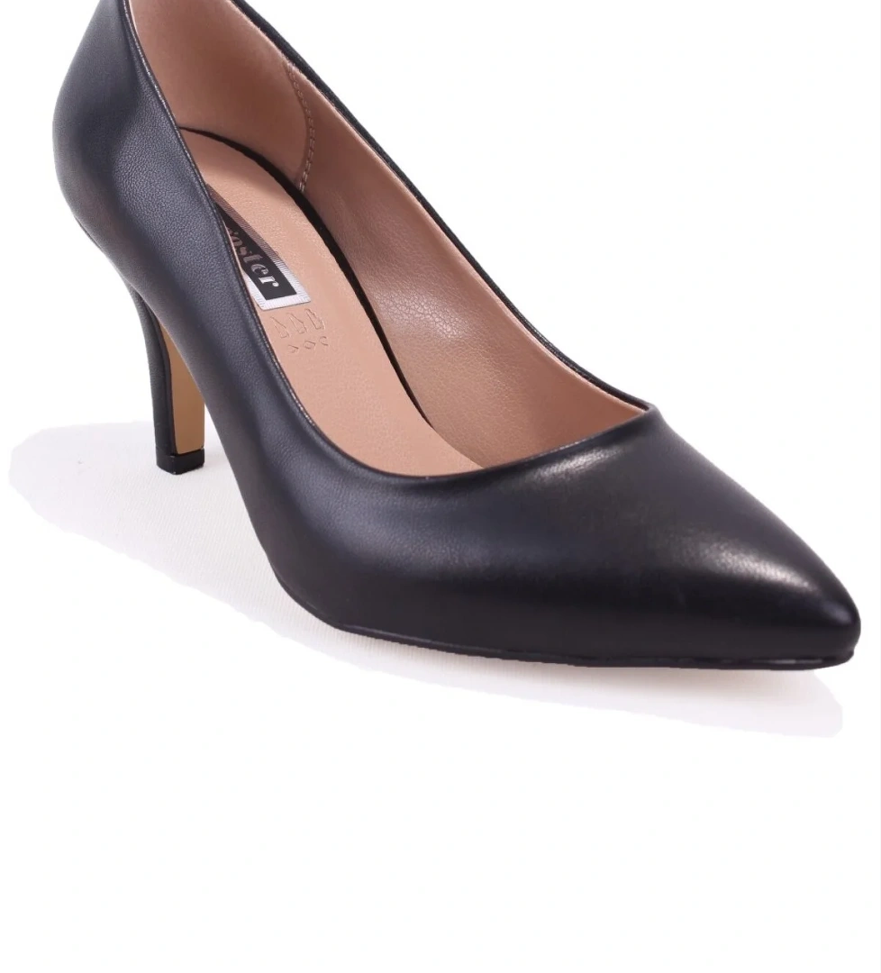 Dagoster DZA07-388412 Siyah Stiletto Topuklu Kadın Ayakkabı model görseli