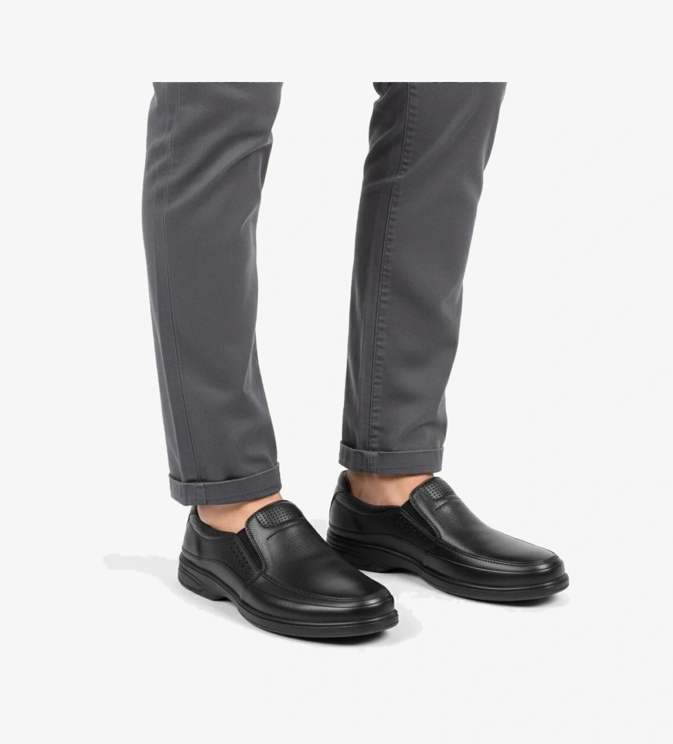 632860 Rahat Ortopedik Erkek Deri Günlük Ayakkabı