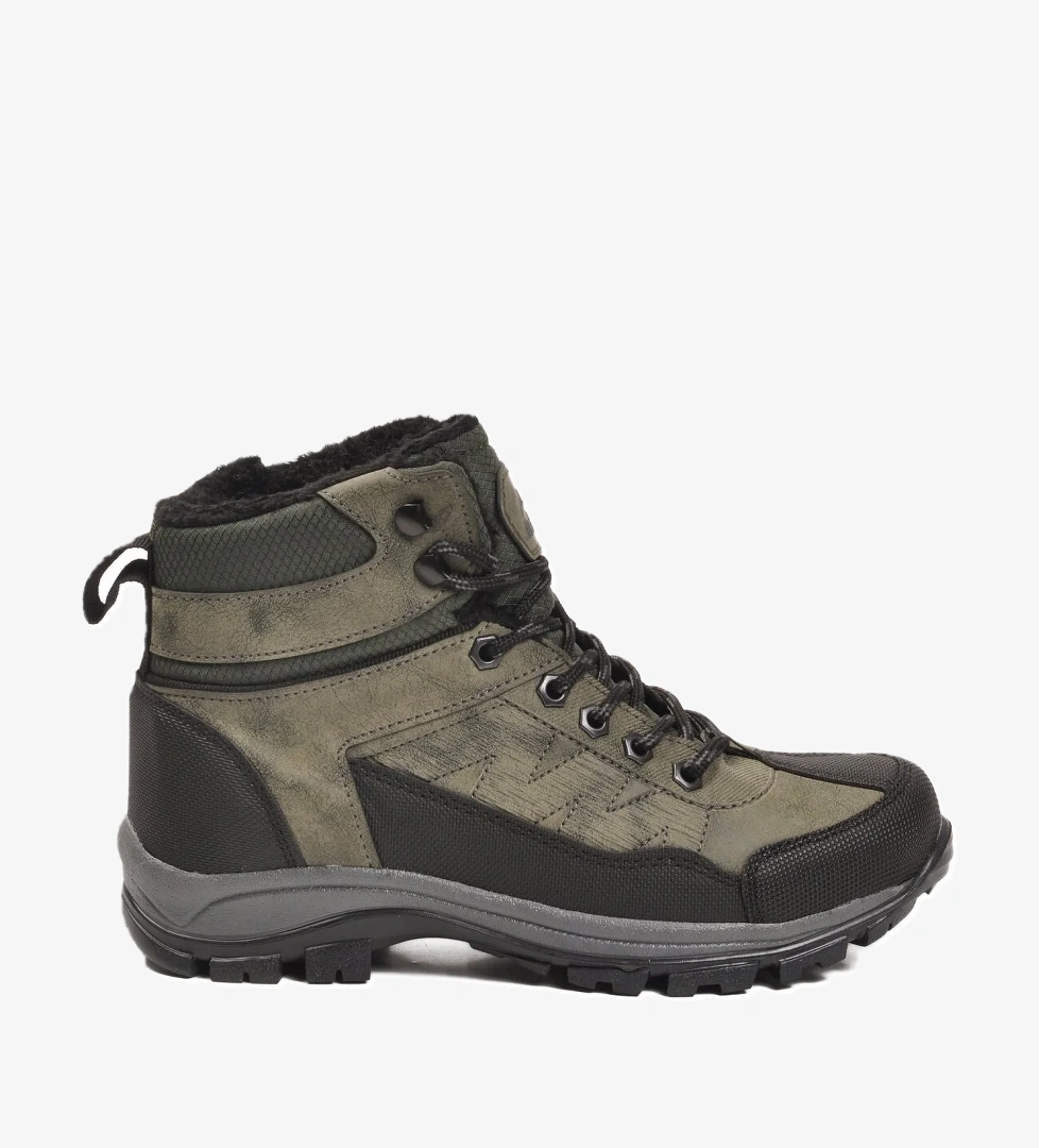 Ayakmod İçi Kürklü Soğuğa Dirençli Kaymaz Taban Unisex Outdoor Bot 980 G model görseli