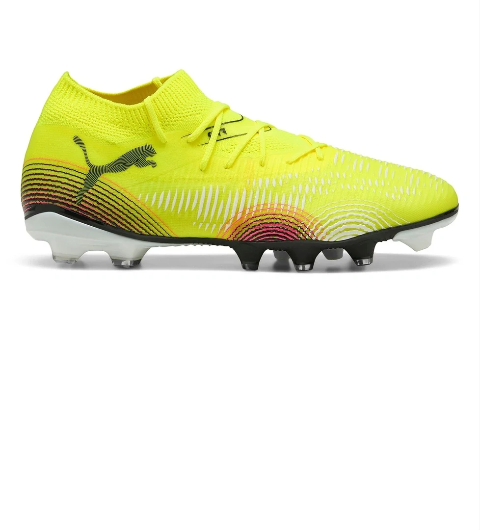 Future 8 Match Fg/Ag Erkek Sarı Futbol Krampon 10814003 - Görsel 1