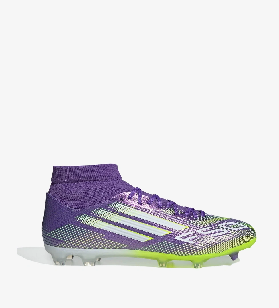 JI0886-E F50 League Mıd Fg-Mg Erkek Spor Ayakkabı Mor - Görsel 1